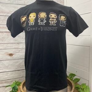 Game of Thrones Funko Pop Cast T-Shirt John Snow HBO Queen of Dragons TV Movie